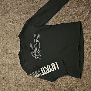 Boys Lacoste Black Top Size 6